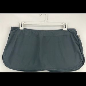 NWOT Go by Gossip Gray Swim Mini Skirt